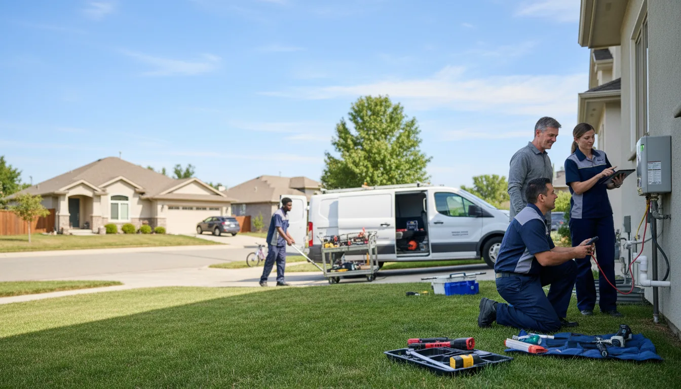 Tankless water heater service in Niagara, ND